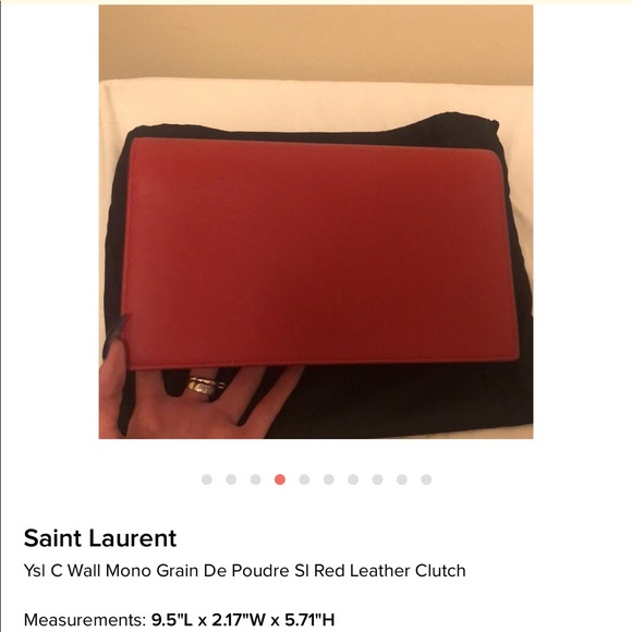 YSL Saint Laurent Clutch Monogram - Picture 3 of 8